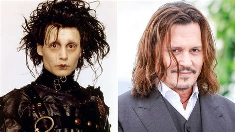 johnny depp age in edward scissorhands